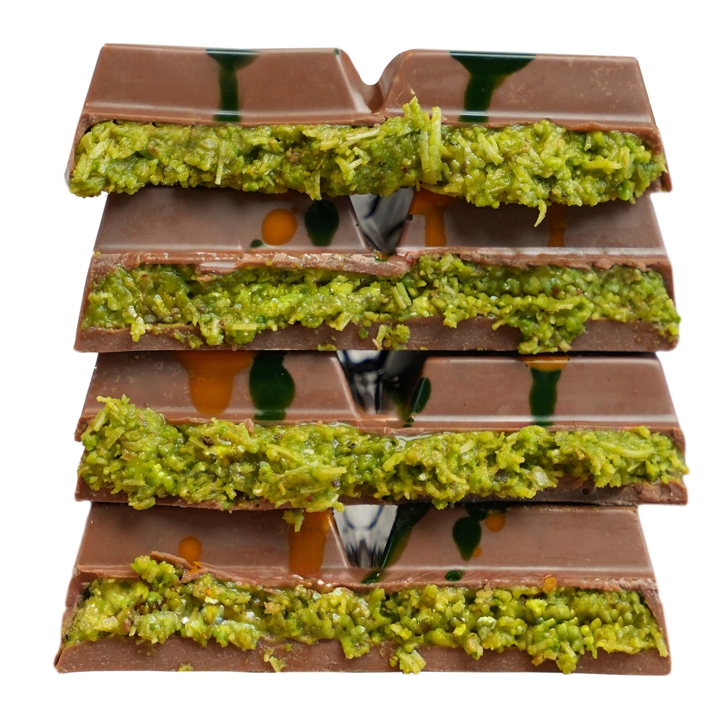 Çotanak Dubai Chocolate Bar - Milk Chocolate Filled with Pistachio Cream and Roasted Kadaif 180g (6.3 oz)