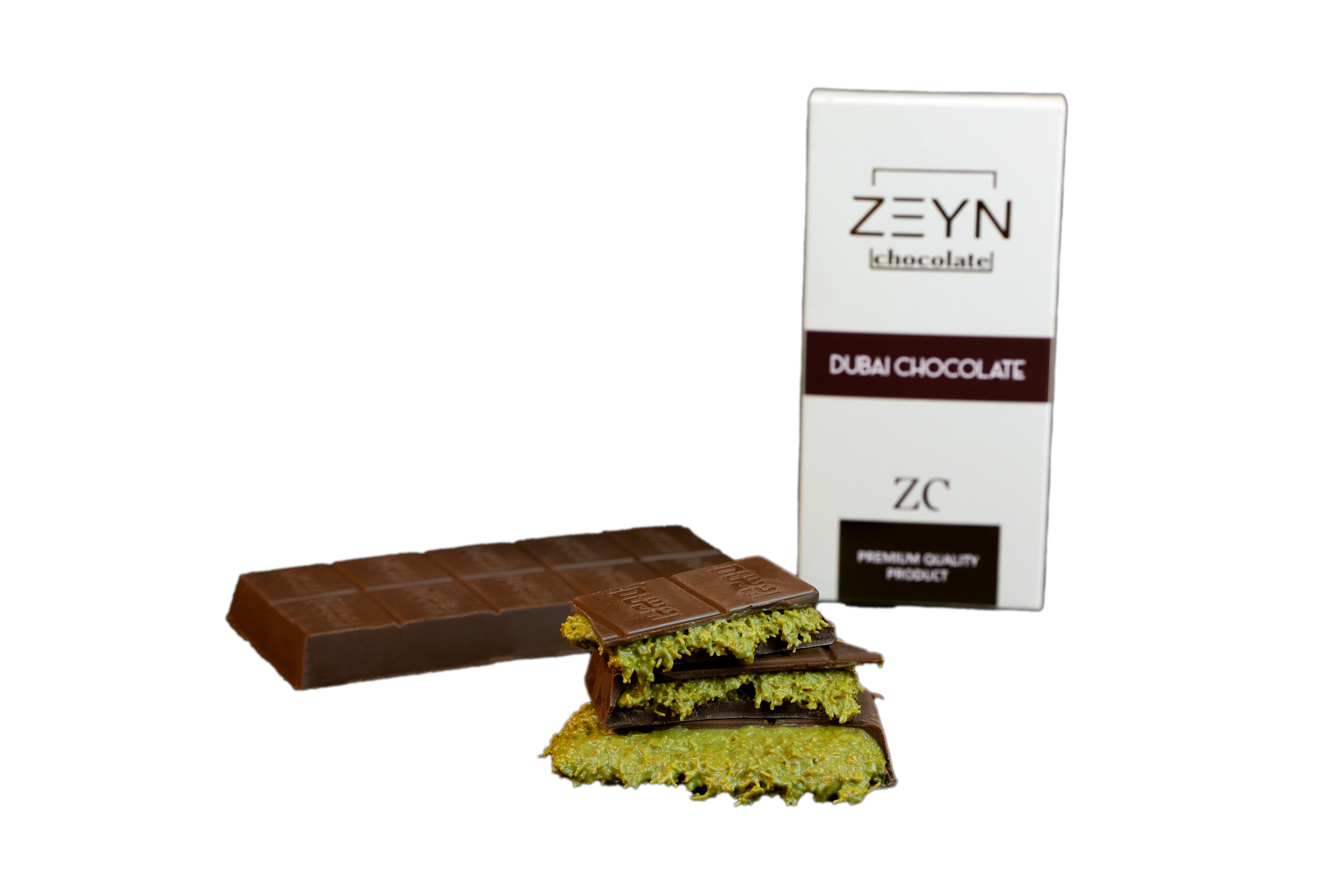 Zeyn Premium Belgium Dubai Chocolate Bar